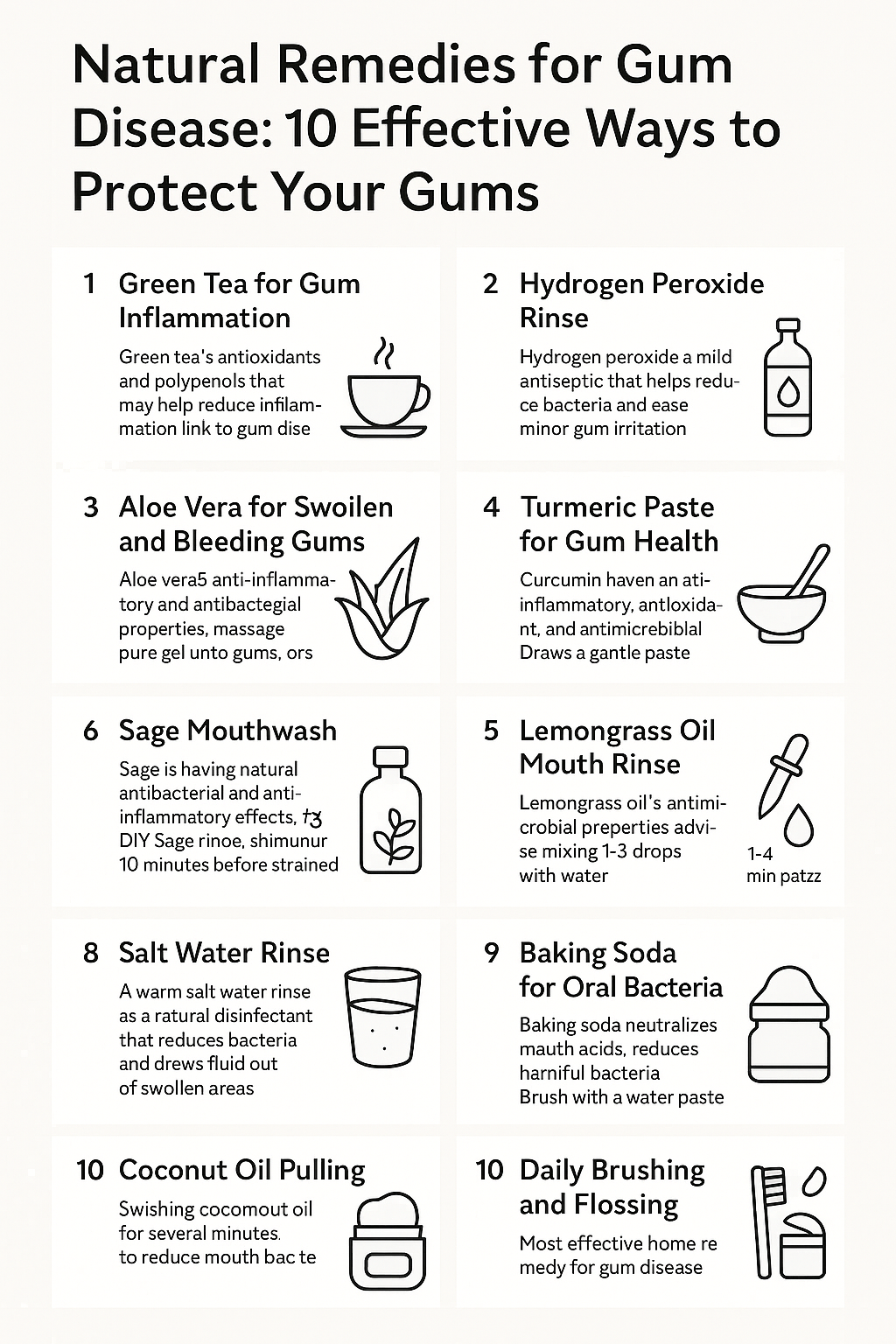 natural remedies for gum disease